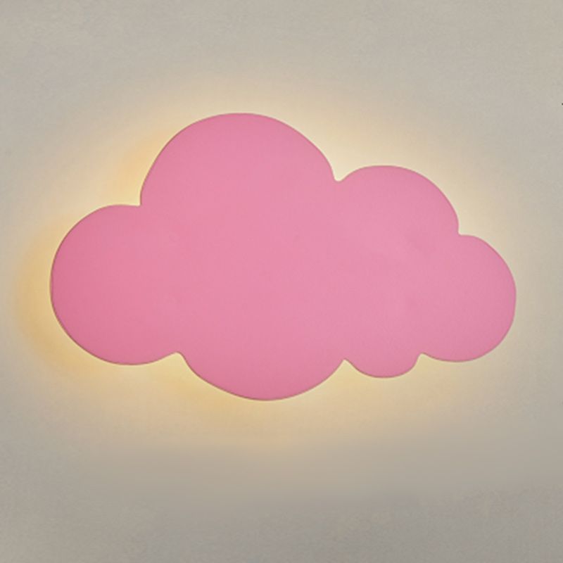 Morandi Modern Minimalist Cloud Shape Wall Lamp White/Blue/Pink