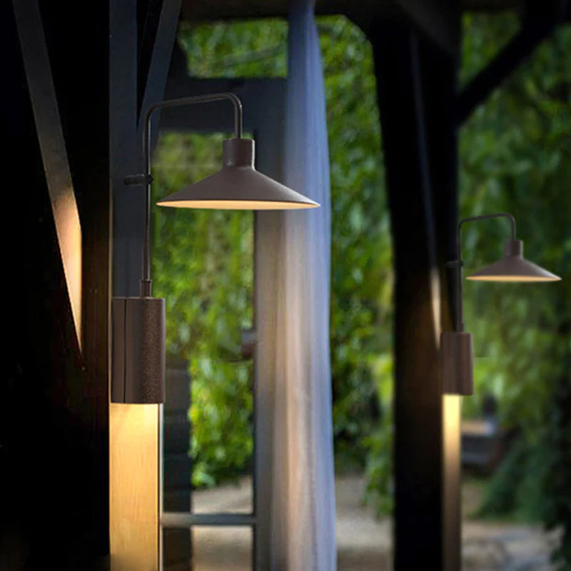 Brighten your Outdoors in Elegance with Our Bowl Wall Lights