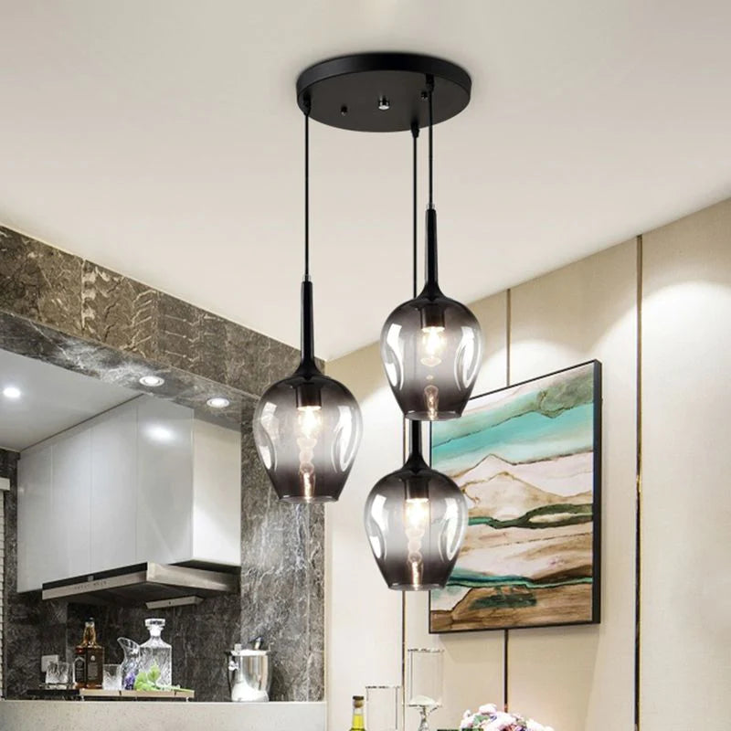 The Art of Wine Glass Pendant Lights