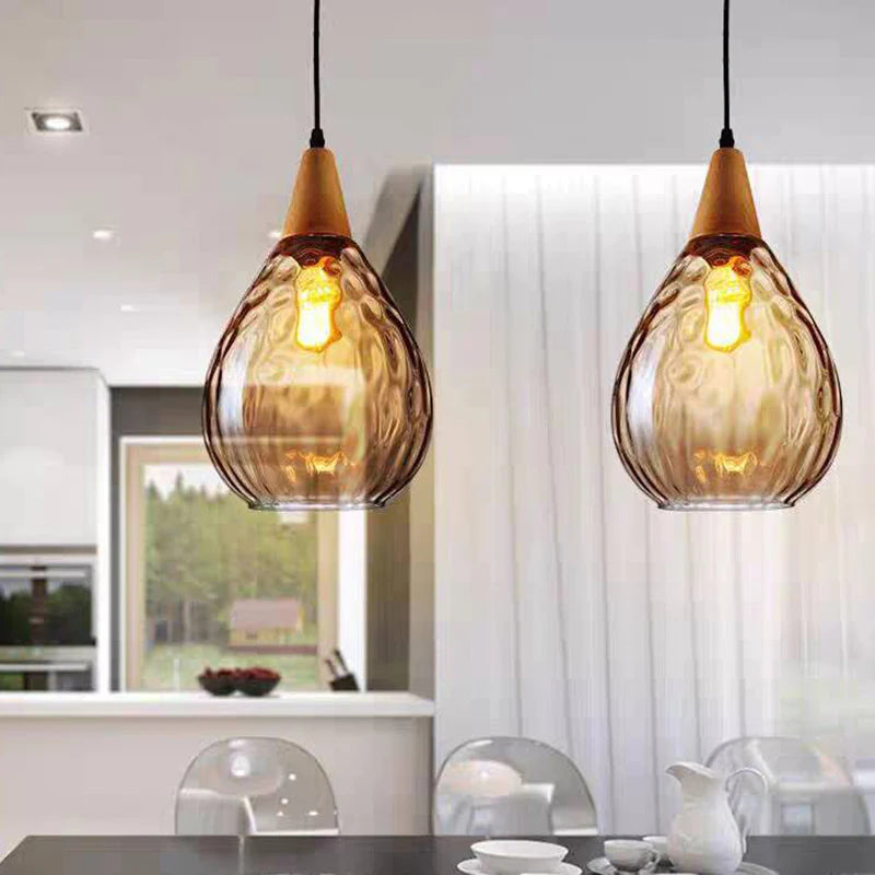 Discover the Beauty of Colored Glass Pendant Lighting