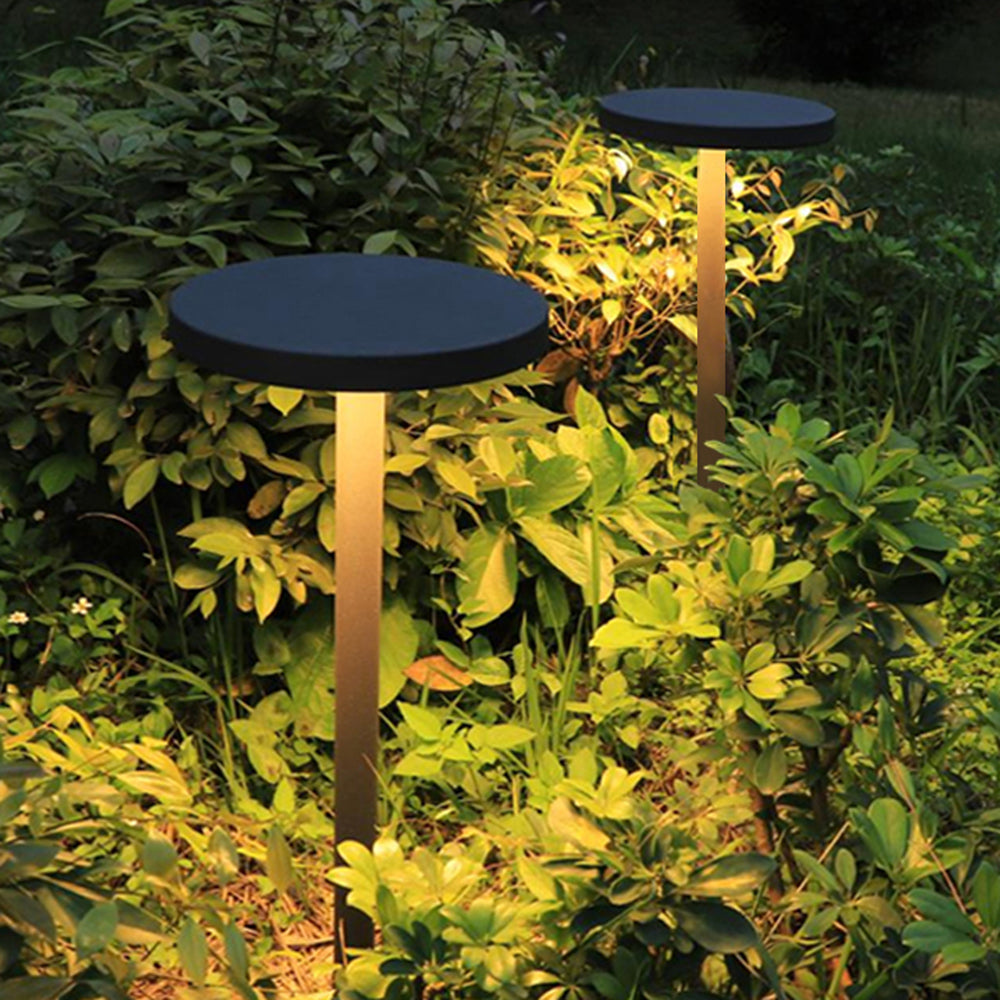 Orr Mushroom Shape Solar Outdoor Bollard Light, 15.5"/21.5"/29.5"/47"