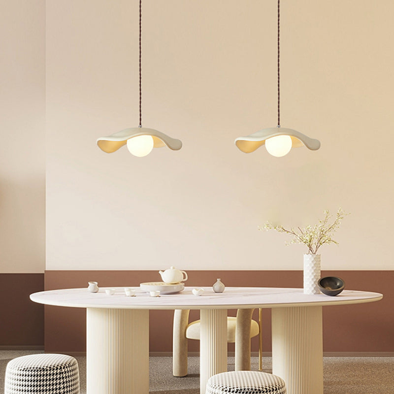 Byers Nordic LED Pendant Light Metal Resin Dining Room