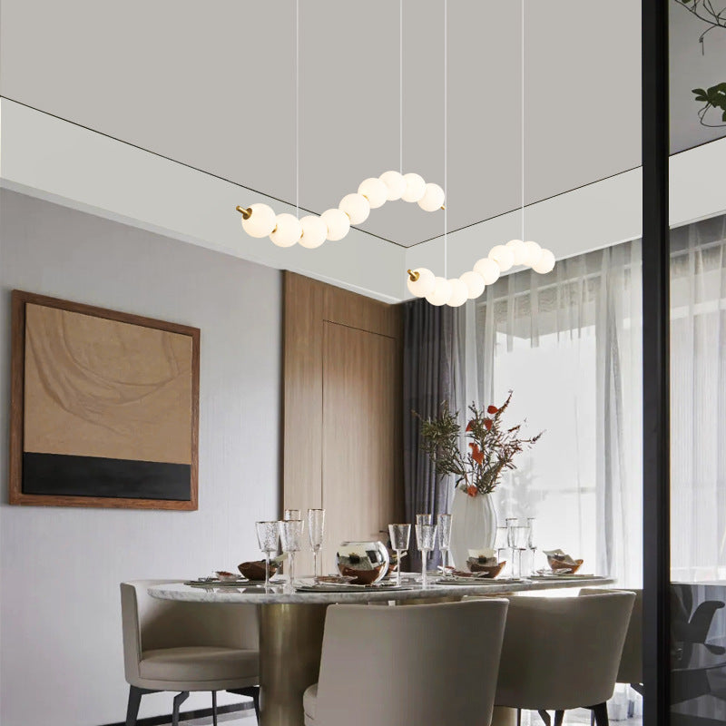 Evette Fashion Pendant Light Metal/Acrylic Living Room/Kitchen