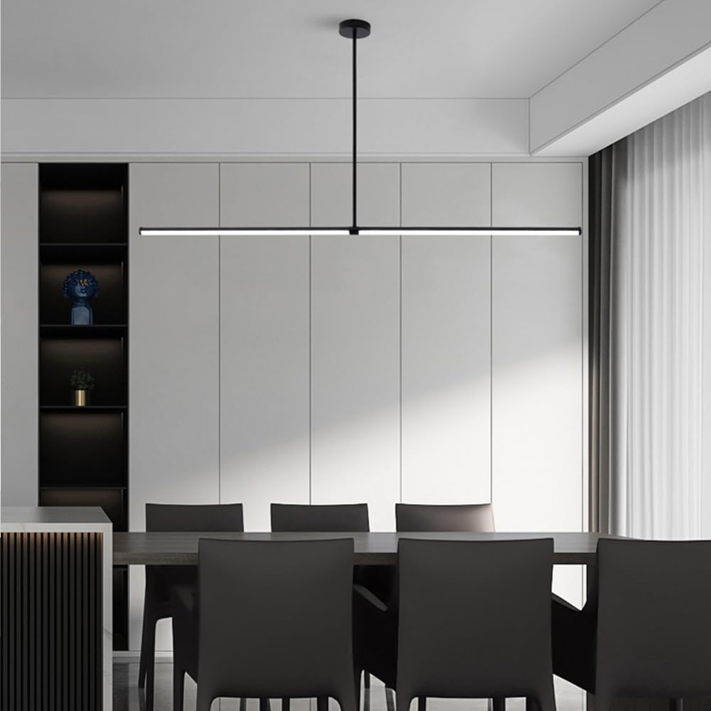 Edge Modern LED Pendant Light Metal Dining Room Study Room