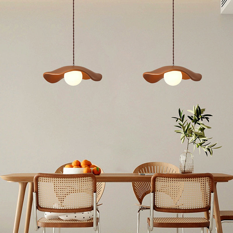 Byers Nordic LED Pendant Light Metal Resin Dining Room