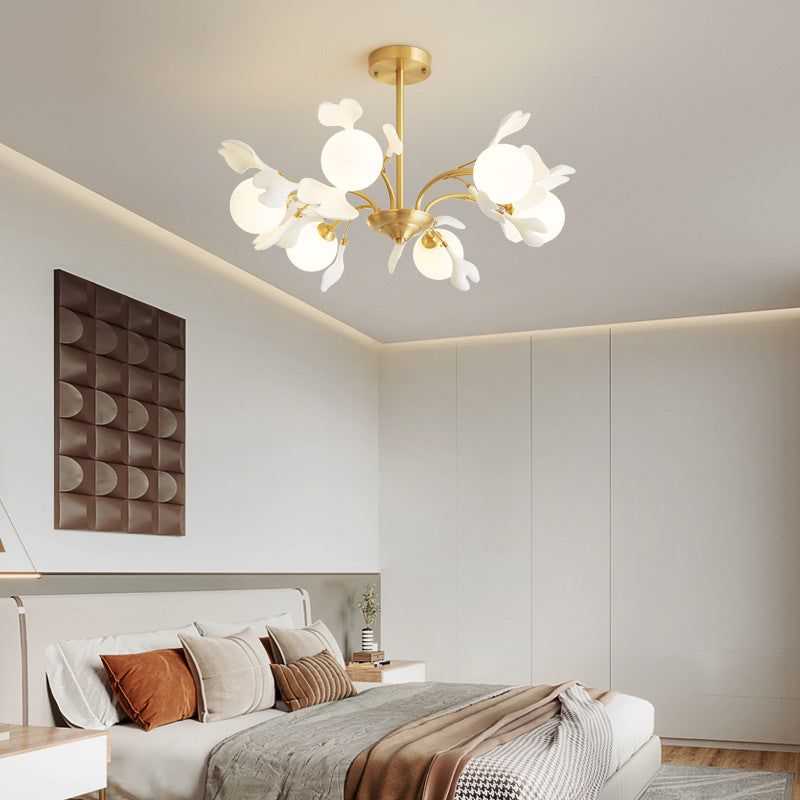 Olivia Luxury Creative Minimalist Chandelier Glass Bedroom