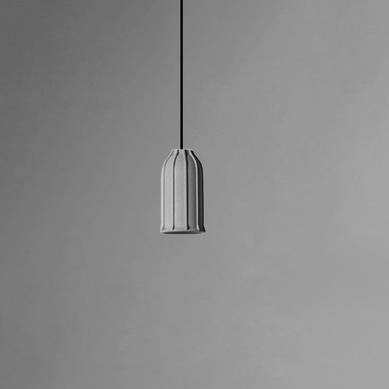 Byers Industrial LED Modern Pendant Light Cement Living Room