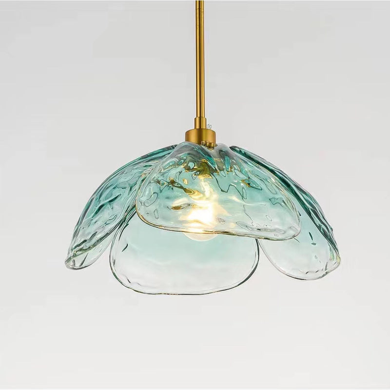 Hailie Modern Pendant Light Metal/Glass Bedroom/Living Room