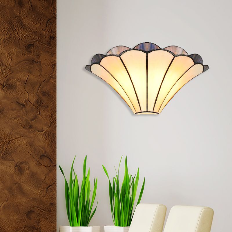 Alessio Decorative Flower Glass Wall Lamp