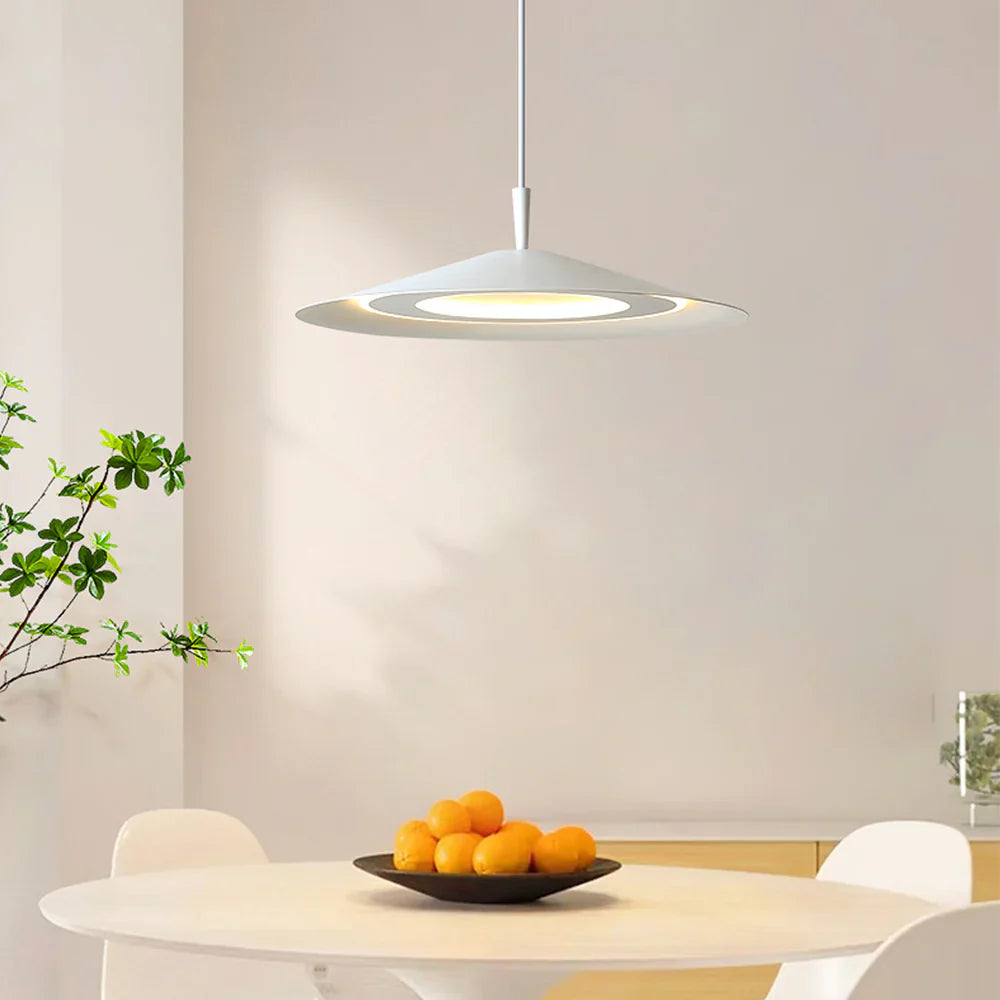 Cairns Modern LED Pendant Light Metal/Acrylic Kitchen Dining Room