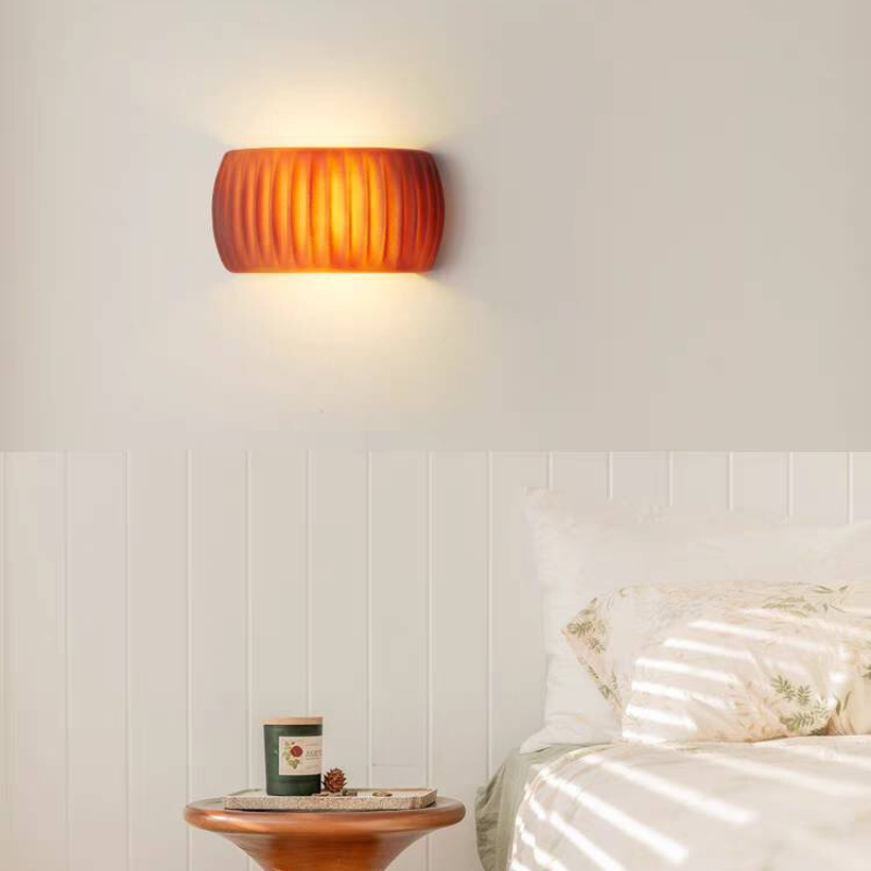 Hailie Modern LED Wall Lamp Metal Resin Bedroom