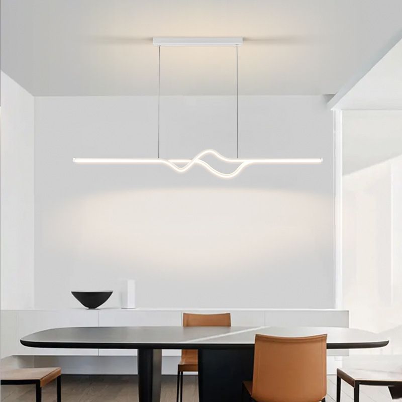 Louise Modern Linear Metal Pendant Light