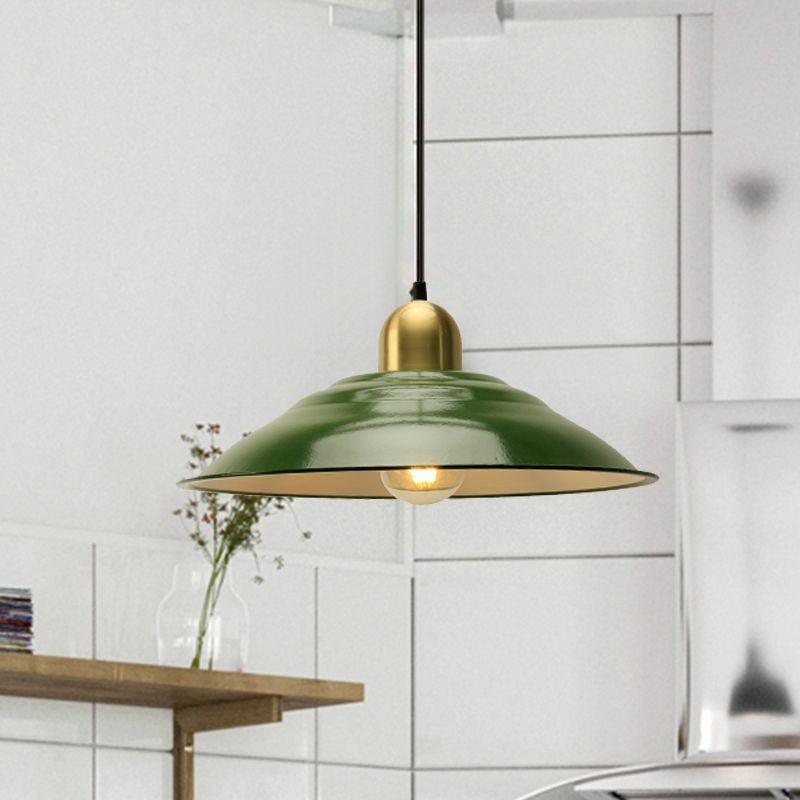 Cairns Vintage Metal Arched Pendant Light