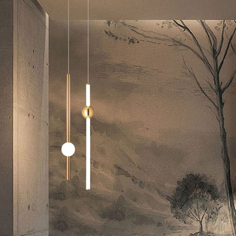 Edge Modern Linear Metal Pendant Light