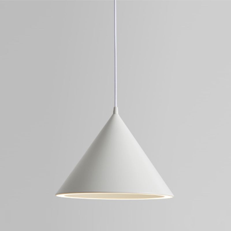 Morandi Funnel-Shape LED Pendant Light for Living Room