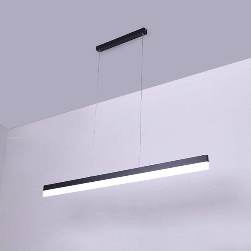 Edge Modern Linear Metal Acrylic Pendant Light