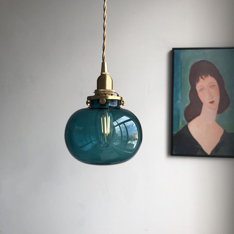 Valentina Pendant Light Globe Vintage Glass Indoor
