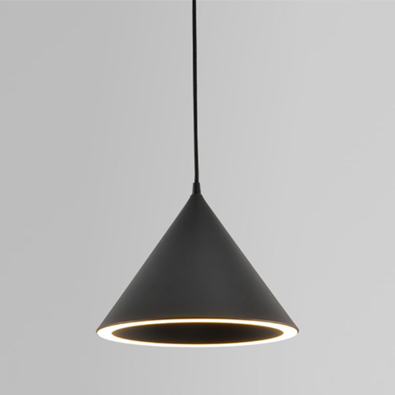 Morandi Funnel-Shape LED Pendant Light for Living Room