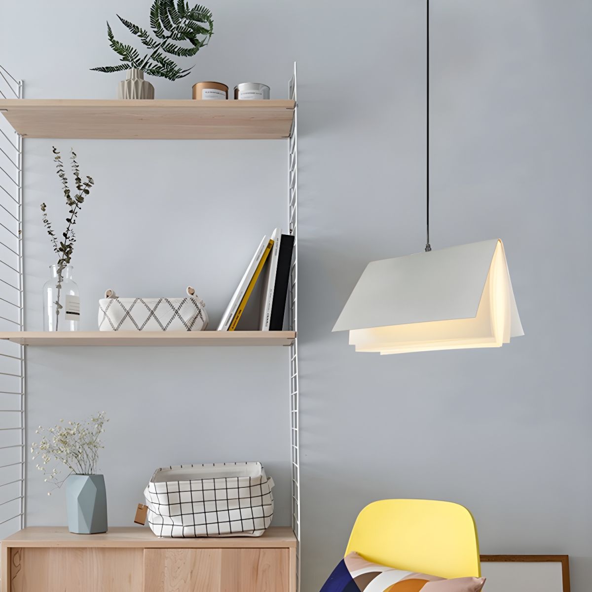 Minori Creative Colorful Book Pendant Light