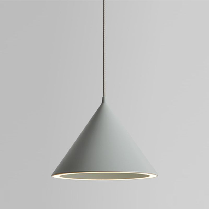 Morandi Funnel-Shape LED Pendant Light for Living Room