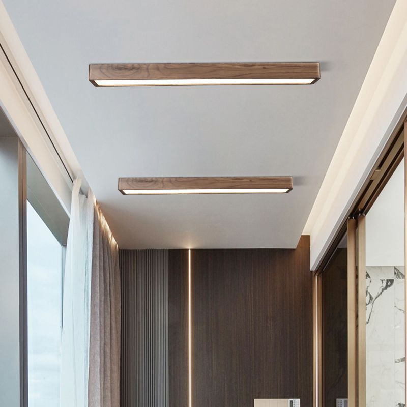 Ozawa Rectangular Designer Flush Mount Ceiling Light