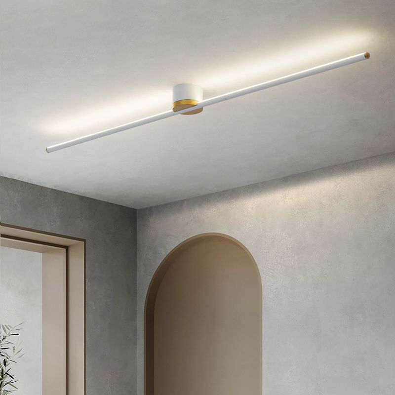 Edge Linear Flush Mount Ceiling Light Bedroom