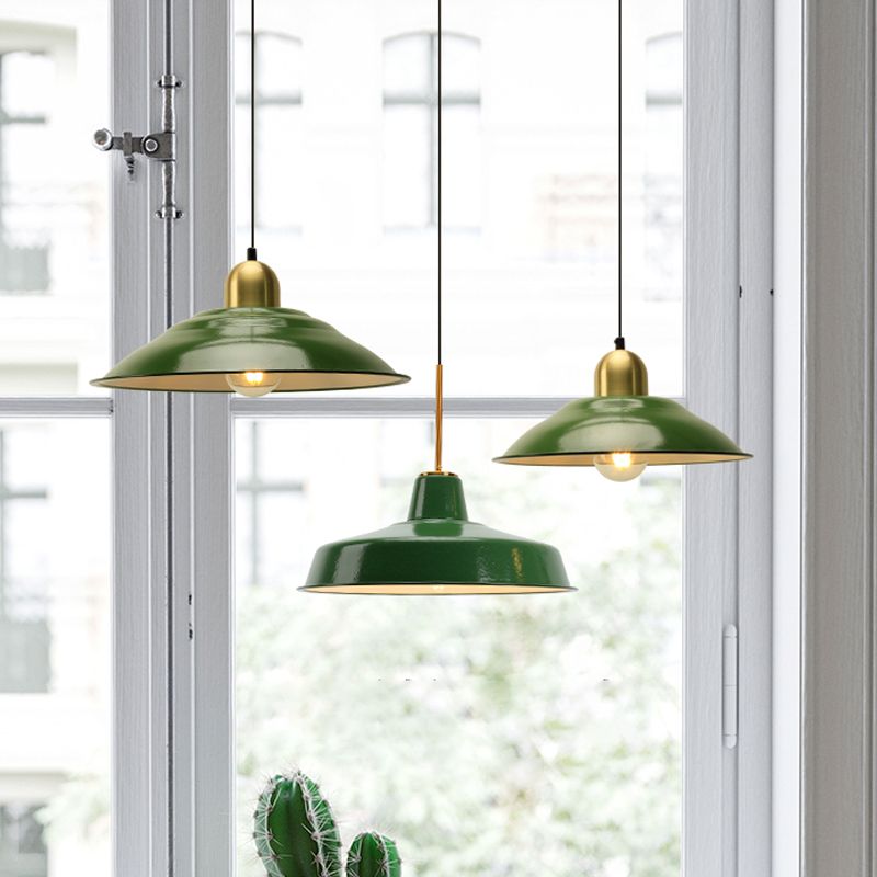 Cairns Vintage Metal Arched Pendant Light