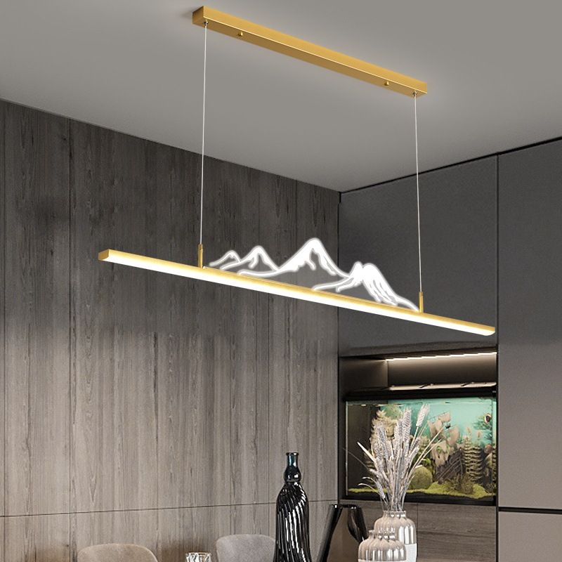 Louise Designer Mountain Shape LED Pendant Light