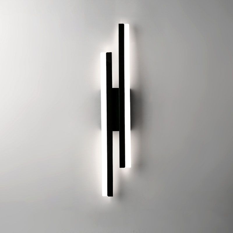 Alana Minimalist Geometric Wall Lamp Acrylic Metal