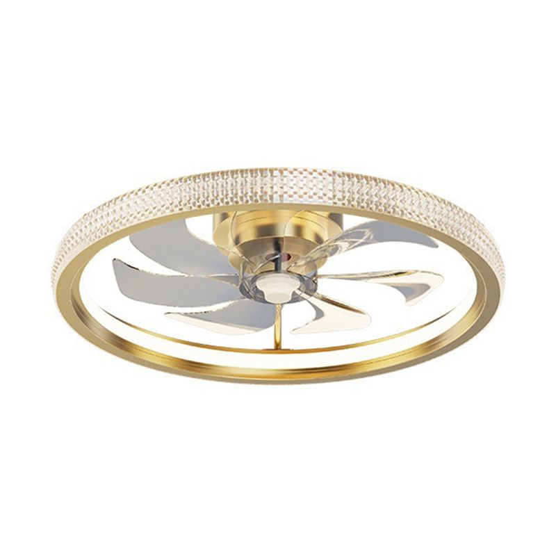 Kirsten 3/7-Blade Ceiling Fan with Light, 2 Style, 19.5"