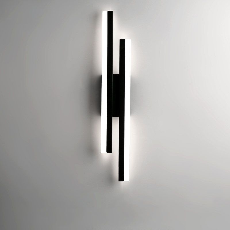 Alana Minimalist Geometric Wall Lamp Acrylic Metal