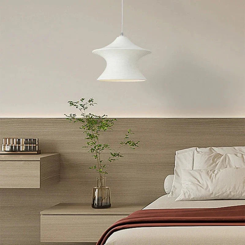 Hailie Minimalist Art Pendant Light Resin Bedroom/Study