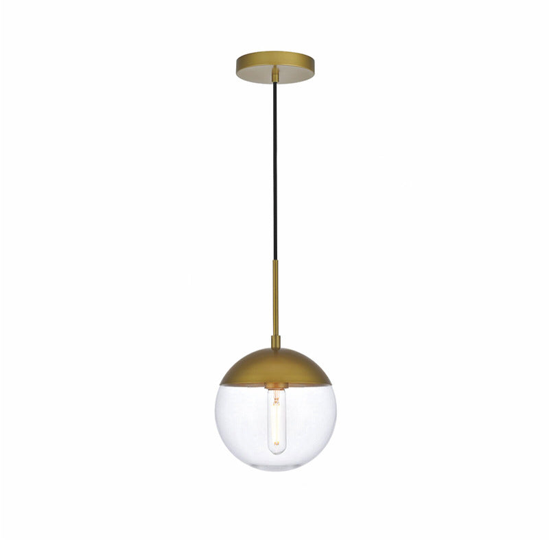 Hallie Modern PendantLight Metal Glass Living Room Dining Room Bedroom