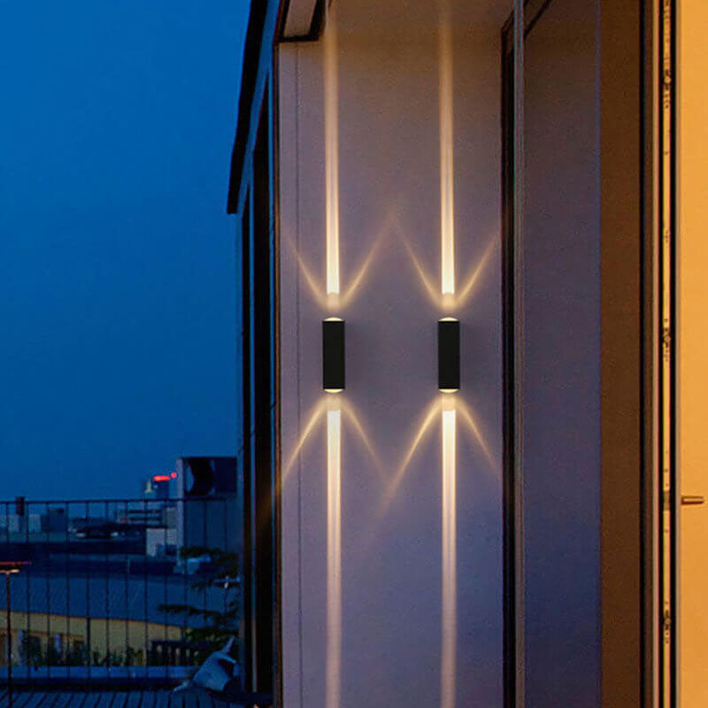 Orr Modern Waterproof Rectangular LED Outdoor Wall Sconce Lamp