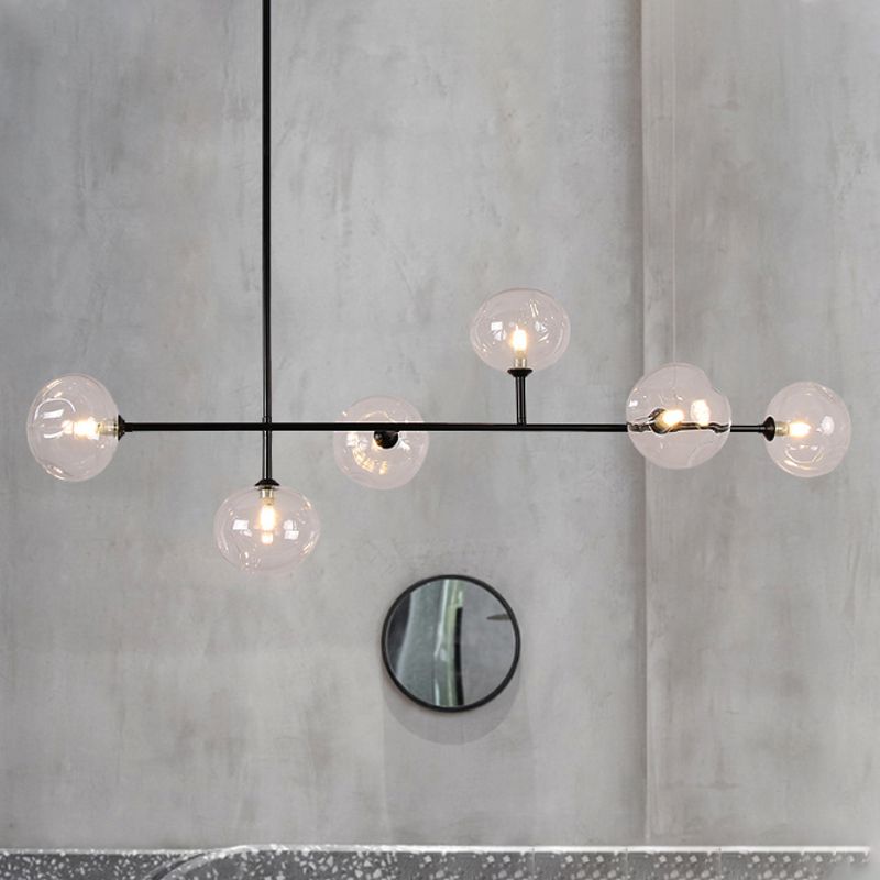 Valentina Modern Bubble Glass Pendant Light