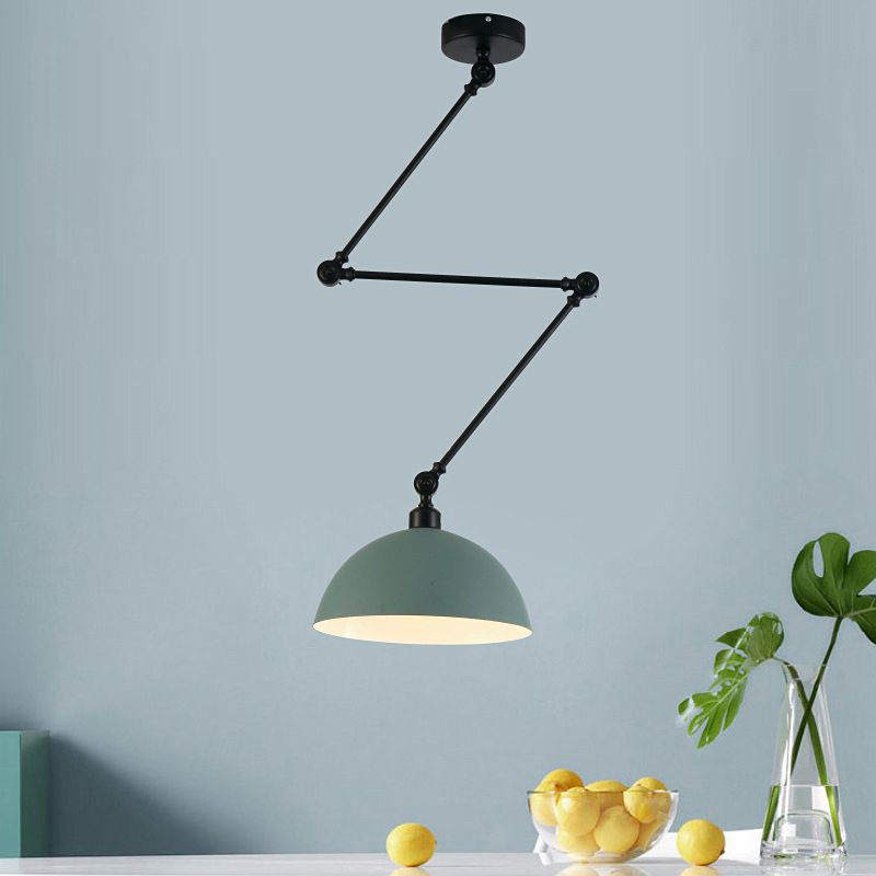 Minori Extendable Domed Pendant Light