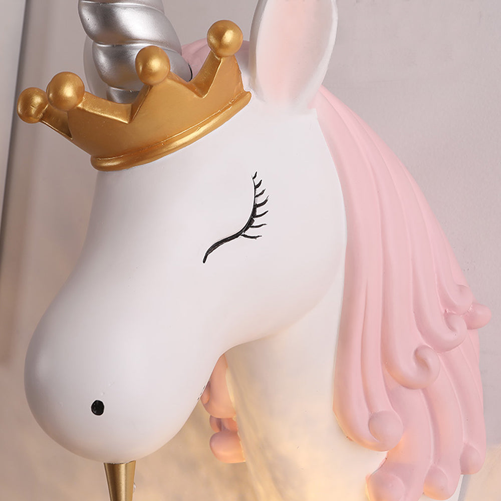 Minori Modern Unicorn Strawberry Art Wall Lamp