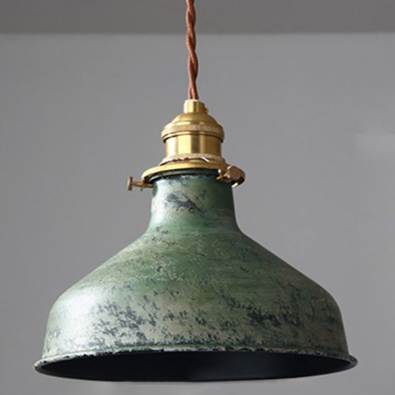 Alessio Aged Rusty Vintage Rustic Finish Pendant Light, 3 Style