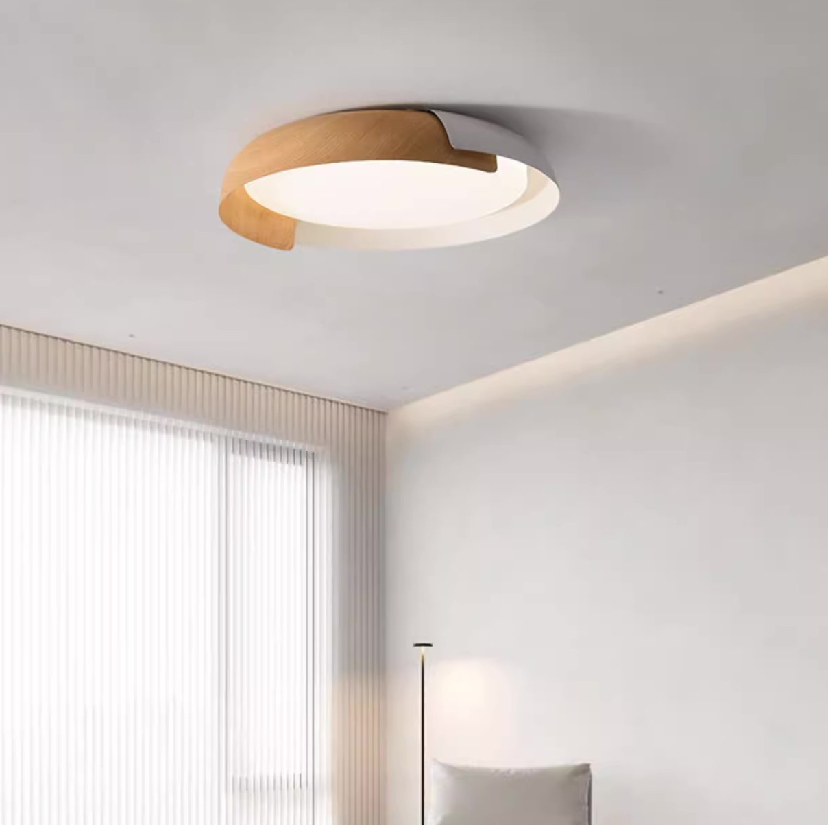 Quinn Flush Mount Ceiling Light, 4 Color