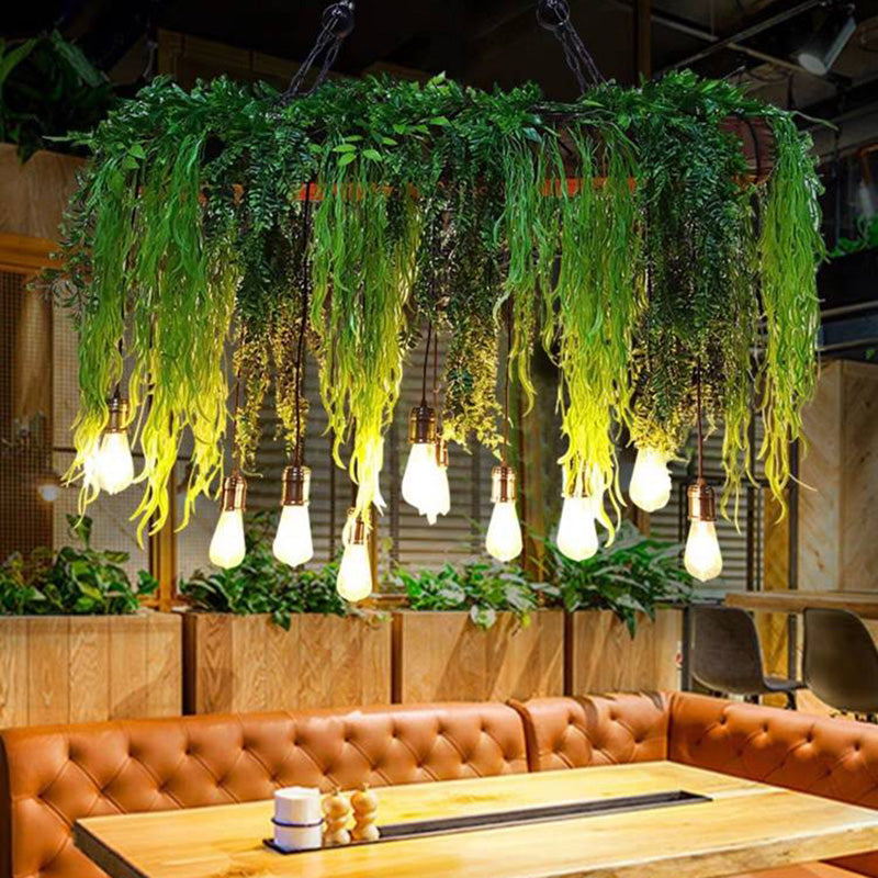 Plant store pendant light