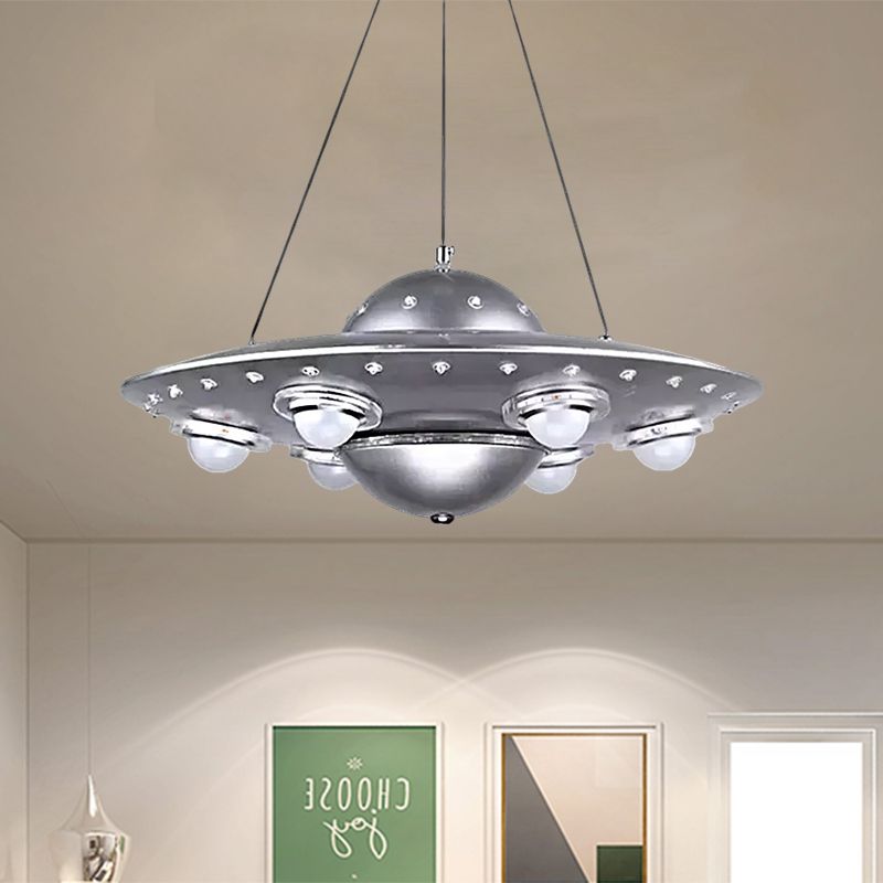 Alessio Modern UFO Metal Kids Pendant Light