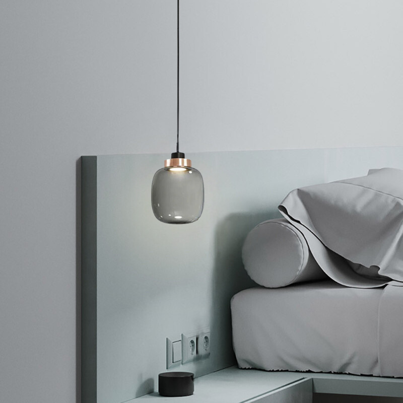 Hailie Modern LED Pendant Light Glass Living Room