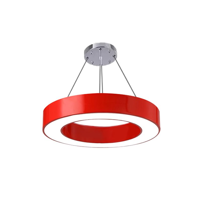 Morandi O Shape Modern Simple Pendant Light, 4 Color