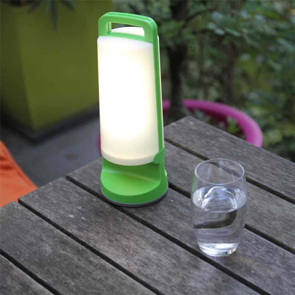 Orr Colorful Protable Solar/Rechargeable Lamp de Table, Outdoor