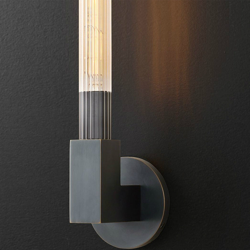 Quinn  Nordic Metal Glass Indoor Wall Lamp Restaurant Bedroom