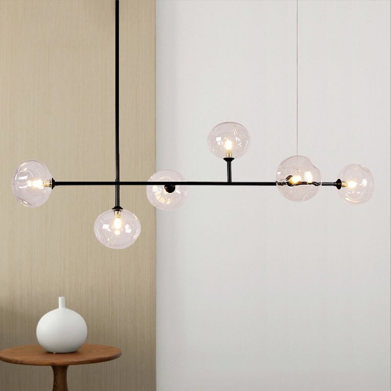 Valentina Modern Bubble Glass Pendant Light