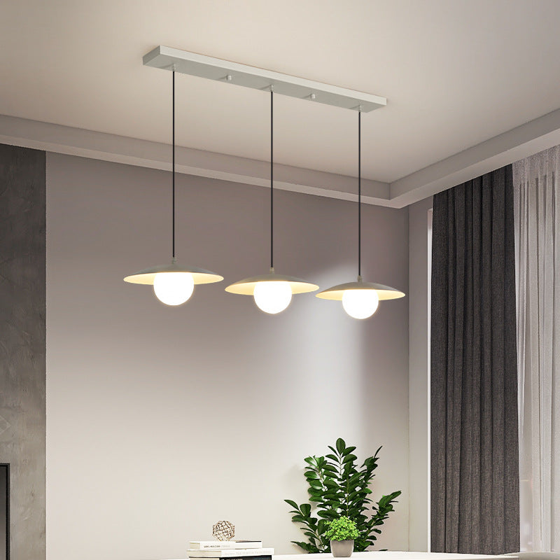 Morandi Modern LED Pendant Light Metal Dining Room Bedroom