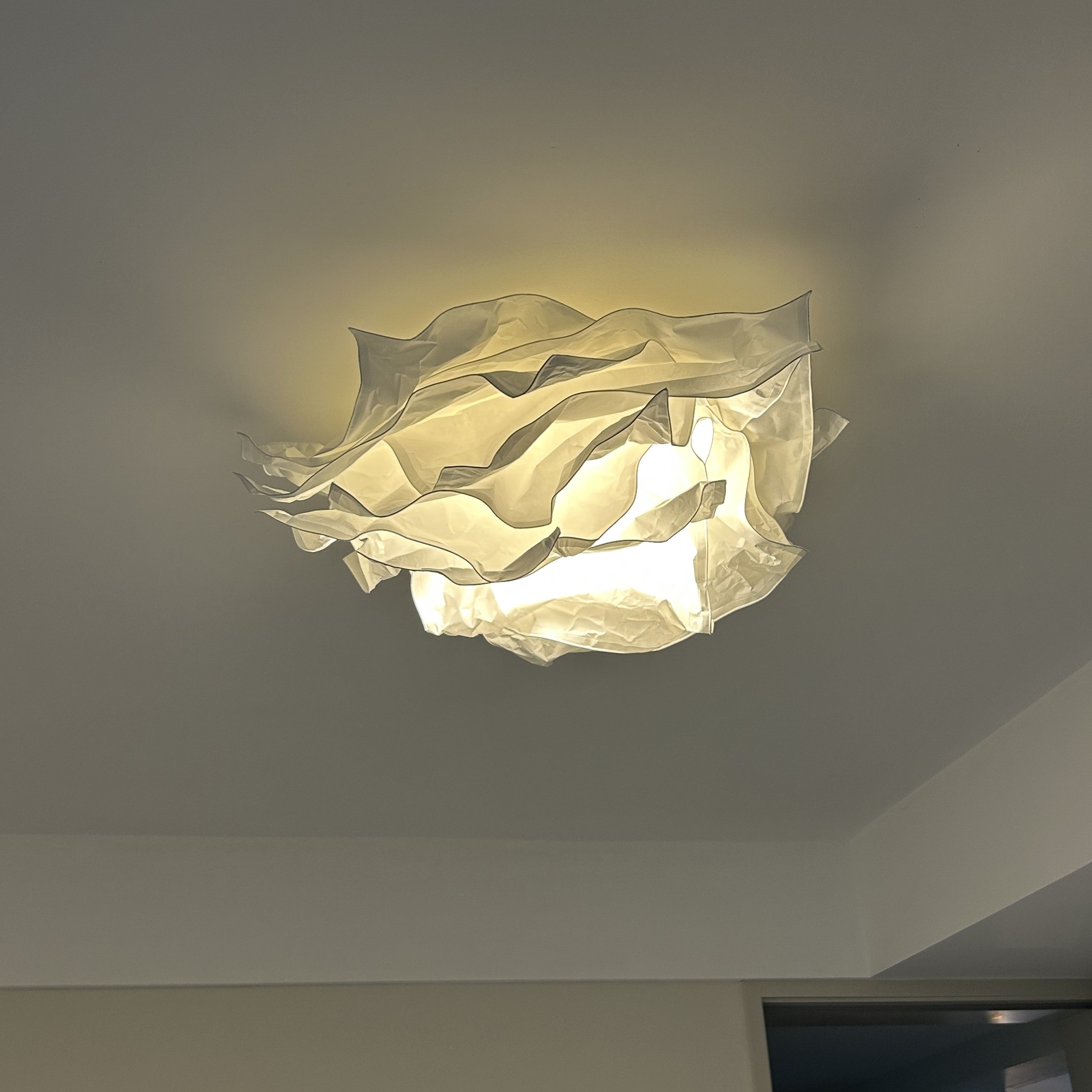 Ritta Design Flower Metal Flush Mount Ceiling Light Study Bedroom