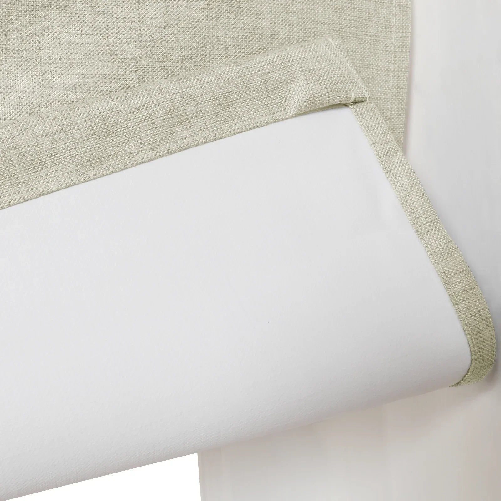 Loomy Linen Roman Shade Cordless