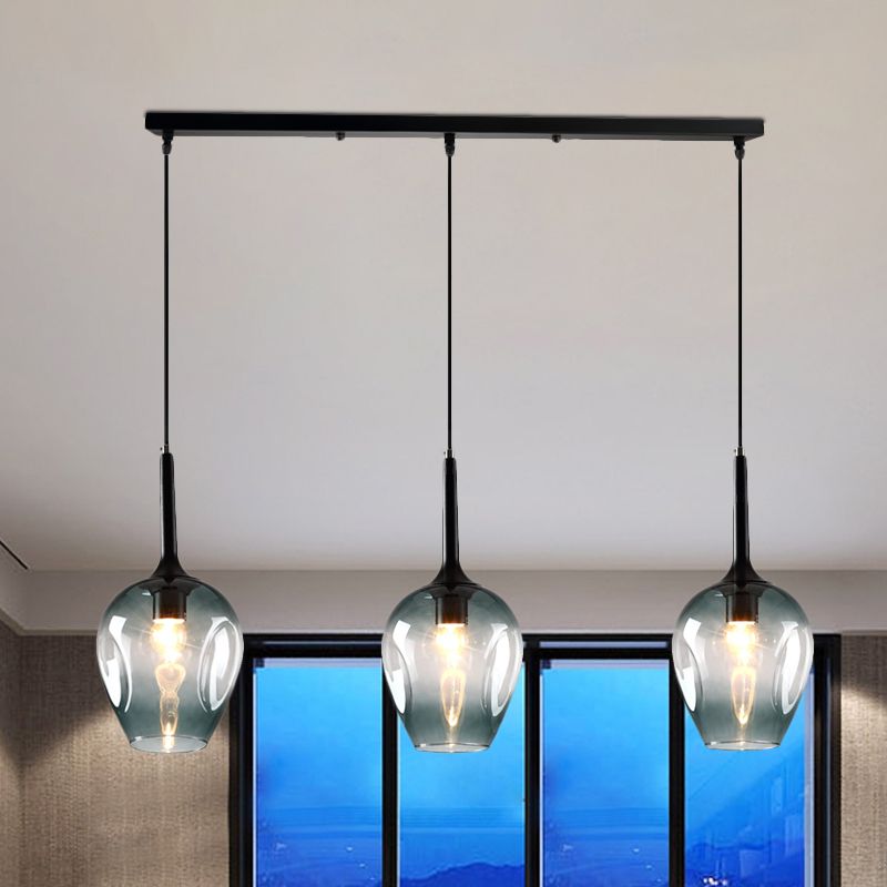 Hailie Modern Globe Glass Pendant Light